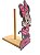 Suporte Papel Minnie Toalha Rolo Guardanapo De Mesa Em Mdf - Imagem 4