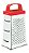 Ralador 4 Faces aço Inox nix house - Imagem 5