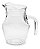 Mini Jarra Jarrinha de Vidro 500ml Clássica Lisa - Imagem 3