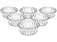 Conjunto de Bowls de Vidro  - Angel 6 Peças - Imagem 1