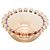 Jogo 4 Bowls Cristal Pearl Ambar  Wolff - Imagem 2