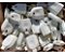 Kit 100 Plugue Macho 2p 10a 250v Branco Tomada Atacado - Imagem 5