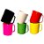 Canecas Coloridas Plástico Escolar Atacado 400ml C/ 100un - Imagem 1