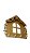 Porta Chaves Casinha Decoração Casa Chaveiro Mdf Cru - Imagem 3