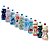 Kit 35 Garrafinha Garrafa Squeeze Infantil Estampada 250ml - Imagem 1