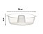 Forma de Pudim Plástico Para Microondas Transparente Inplast - Imagem 5