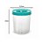 Pote Tampa Rosca 3,3L Transparente Erca Plast Fardo C/12 - Imagem 2