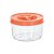 Pote Tampa Rosca Transparente 1200 L Erca Plast Fardo C/12 - Imagem 1