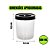 Pote Tampa Rosca Transparente 500 ML Erca Plast - Imagem 2