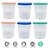 Pote Tampa Rosca 500 ML Erca Plast Fardo C/12 - Imagem 1