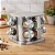 Porta Condim. Aço Inox C/ 8 PCS - Imagem 1
