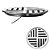 Grelha 10Cm Redonda Inox 1780 C19 Loren - Imagem 1