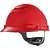 Ca 26638 capacete 3m  sem carneira vermelho a/b - Imagem 1