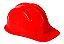 Capacete Pl Vermelho A/B - C.A. 31469 Plastcor - Imagem 1