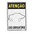 Placa  30X20Cm 250Bc Atenção Uso Obrigatório De Protetor Auricular - Imagem 1