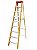 Escada fibra tesoura 8 degraus 2,13m 120k - Imagem 2