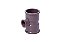 TEE  LL 50X25 SOLDAVEL          REDUCAO PVC PLASTILIT - Imagem 1