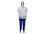 Camiseta poliester curta m azul - Imagem 1