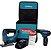 Parafusadeira Bateria 12V Dk1475X3   Kit Makita - Imagem 1