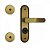Fechadura Externa Kit 1800/21 Oxidado Stam - Imagem 1