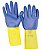 Luva Neoprene Bicolor Tam 9 G Proteplus - Imagem 1