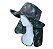 Chapeu Pescador  Preto Liso Poliester Com Protetor - Imagem 1