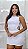 VESTIDO CANELADO BRANCO - Imagem 1