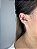 Brinco Piercing Fake Coração Prata 925 Branco - Imagem 2