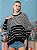 Blusa Oversized Mullet em Padronagem Listas - BIAMAR 11608 - Imagem 1