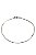 Pulseira Feminina Banhada a Ródio Branco | Rabo de Rato - Imagem 1