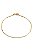 Pulseira Feminina Banhada a Ouro 18k | Rabo de Rato - Imagem 1
