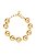 Pulseira Bolas com Banho em Ouro 18k - Imagem 1