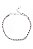 Pulseira Cordão Baiano com Banho em Ródio Branco - Imagem 1