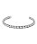 Bracelete Feminino Spike Banhado em Ródio Branco - Imagem 1