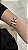 BRACELETE ARO FINO FLOR GOLD - Imagem 2