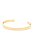 Bracelete Aro Achatado com Banho em Ouro 18k - Imagem 1