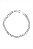 PULSEIRA PRATA MASCULINA ELOS DUPLOS 6MM - Imagem 1