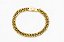 PULSEIRA MASCULINA ELOS DUPLOS B OURO 10MM - Imagem 1