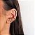 Piercing Duplo Linhas Lisas Dourado (par) - Imagem 1