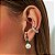 PIERCING DE ORELHA CINCO FILEIRAS COM ZIRCÔNIAS - Imagem 2