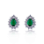 BRINCO GOTA ESMERALDA - Imagem 1