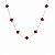 COLAR TREVO VERMELHO RB - Imagem 1