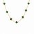 COLAR TREVO VERDE GOLD - Imagem 1