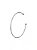Bracelete Aro Liso Com Esfera - Imagem 1