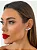 Brinco Ear Cuff Circulos Cravejados - Imagem 2