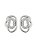 Brinco Organico Martelado Com Micro Zirconia - Imagem 1