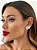 Ear Cuff Design Folhas Cravejadas - Imagem 2