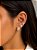 Trio de Brinco Cravejadas e Ponto de Luz Cristal - Imagem 2