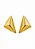 BRINCO TRIANGULO GOLD - Imagem 1