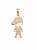 PINGENTE MENINO GOLD - Imagem 1